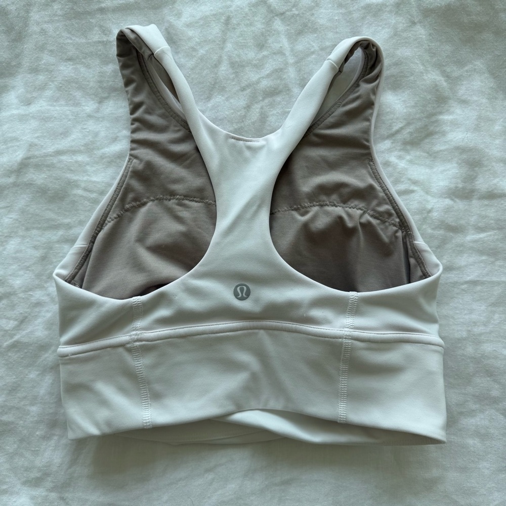 lululemon athletica white Crop Top - Picture 2 of 3